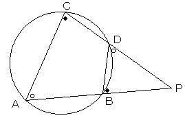 円外からの方べきの定理（証明）